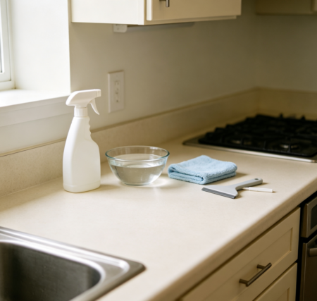 Deep sanitization of food prep countertops